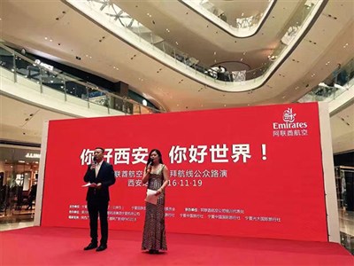 阿聯(lián)酋航空公司銀川—迪拜航線旅游推介會(huì)