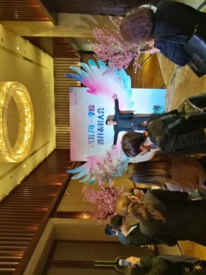 大會簽到，個人秀，瘋狂拍照的平安人